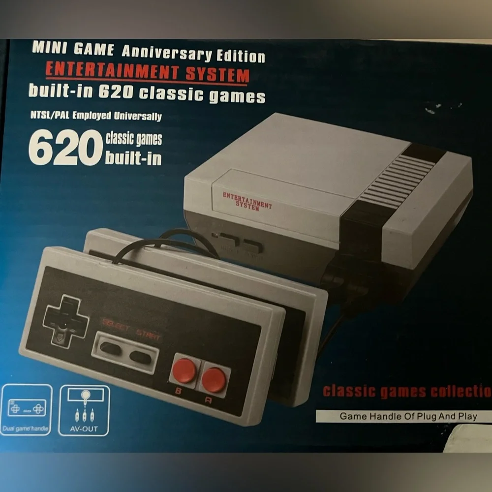 Entertainment System Mini Game Console - Gray